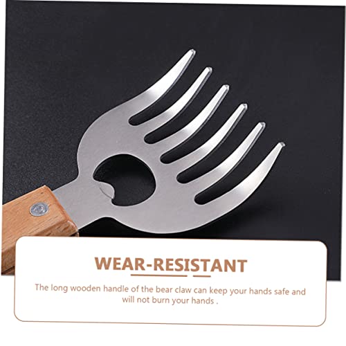 BESTonZON 4Pcs Ferramenta De Frango Desfiado Garfo De Metal Frango Wite Ferramentas Domésticas Garra