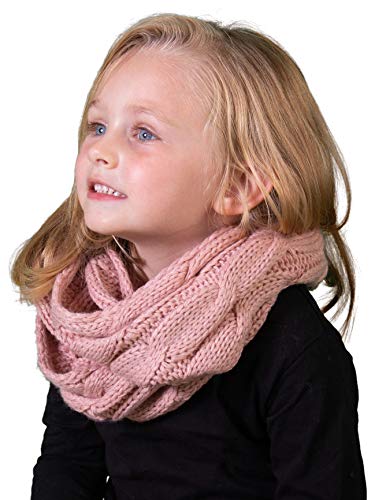 Funky Junque Matching 2 Pack Kids Scarf & Mitten Bundle - Indi Pink4