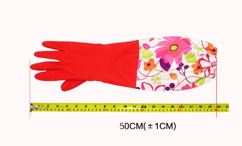 Portwest Nitrile HD Disposable Gloves (Pk100), Color: Orange, Size Medium, A930ORRM