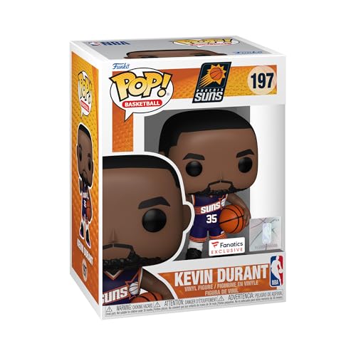 Funko Pop! NBA: Suns - Kevin Durant - (Icon Edition) - Figura de Vinilo Coleccionable - Idea de Regalo- Mercancia Oficial - Juguetes para Niños y Adultos - Sports Fans - Muñeco para Coleccionistas