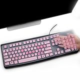 Réduit l'usure : une utilisation fréquente peut provoquer une usure de surface du clavier, ce qui entraîne des caractères flous du clavier et affecte l'esthétique du clavier. L'utilisation du film de clavier peut réduire considérablement l'usure, en particulier pour les positions de touches à haute fréquence. Le remplacement du film de clavier est plus pratique, plus rapide et plus économique que le remplacement du clavier.