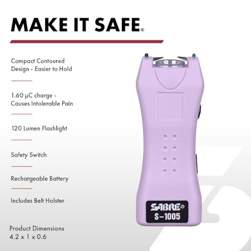 SABRE Pepper Spray Stun Gun