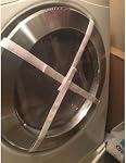 Séchoirs à chaussures pour les sneakers, Sac à sécheuse pour les chaussures et les vêtements, Bracelet élastique réglable pour la plupart des machines à sécher Porte dans la salle de lavage (15.5 x 15.5 De pouce)