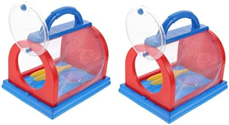 MAGICLULU 2 Sets Cage Toddlers Toys Nature Exploration Tools Container Outdoor Child Terrarium