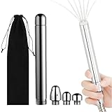 Enema Nozzle,3 Shower Enema Cleaner Heads,Anal Shower Anal Douche Vaginal Wash,Shower Cleaner Enemas for Colon Cleanse,Shower Enema Attachment,Shower Douche Nozzle for Men Women, Silver
