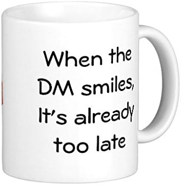 Wellmore When the DM Smiles Classic White Coffee Mug