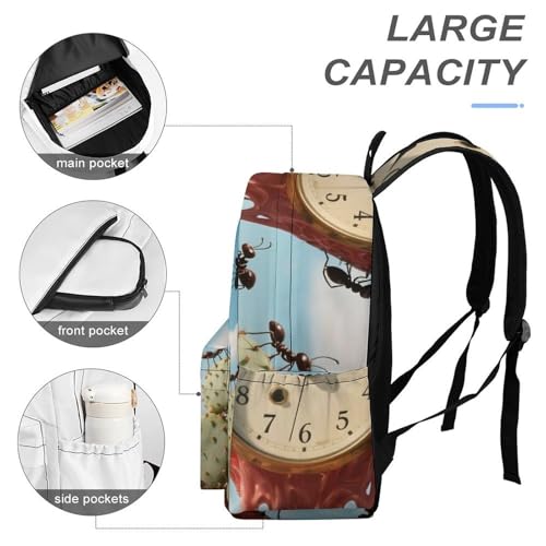 Strawberry Lightweight cartoon backpack, funny and cute laptop casual travel backpack4