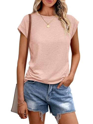 Cuptacc Tank Top Damen Sommer Rundhals Oberteile Damen Elegant Tops Cute...