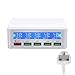 Produktbild YLJYJ 5-Port USB Smart Phone Ladegerät Power Adapter Desktop Ladestation LCD Display USB Buchse Schnellladegerät