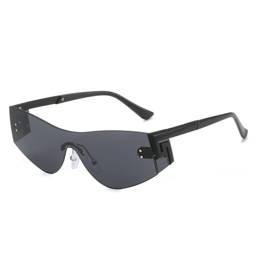 Gafas de sol cuadradas sin montura, lentes de conducción, gafas de sol para niñas, gafas UV400