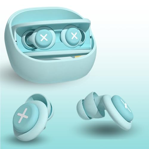 NÓS EXPERIENCE Tampões de ouvido de alta fidelidade - cancelamento de ruído para dormir e viajar. Silicone anti-ruído confortável para trabalho e estudo, proteção auditiva avançada em aviões