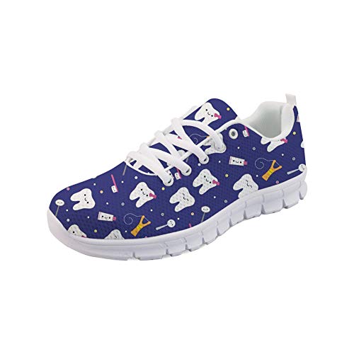 Chaussures plates legere en maille pour femme sensation de course naturelle