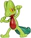 Pokémon PKW3639 - Clip'n'Go Poké Ball - Geckarbor & Nest Ball, Official Pokéball with 5 cm Figure