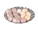 Joy Looker Stainless Steel Foldable Steamer Food Steamer Fruit Basket Vegetables Basket Draining Basket 6.1 Inches Expands to 10.5 Inches