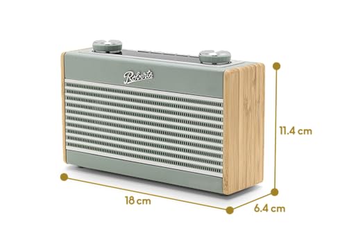 Radio numérique Rambler UNO Roberts FM/Dab+ et Bluetooth Bleu Canard