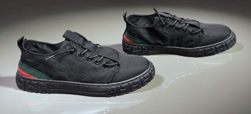 Image of Lace-Up Sneakers, Low-Top Casual Shoes