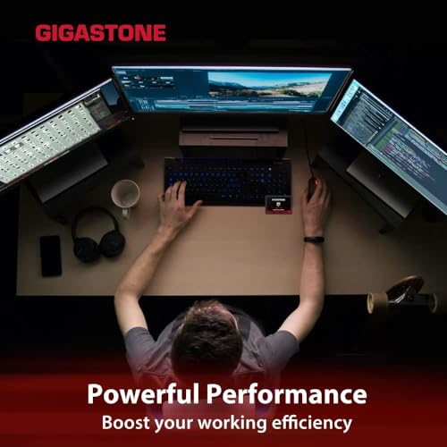Gigastone SATA SSD 512GB (2-Pack) 2.5 inch SSD 550MB/s upgrade Laptop PC Memory and Storage PS4 HDD Replacement 2.5" Internal Solid State Hard Drives SATA III SLC Cache 3D NAND Game Turbo Performance - Image 7