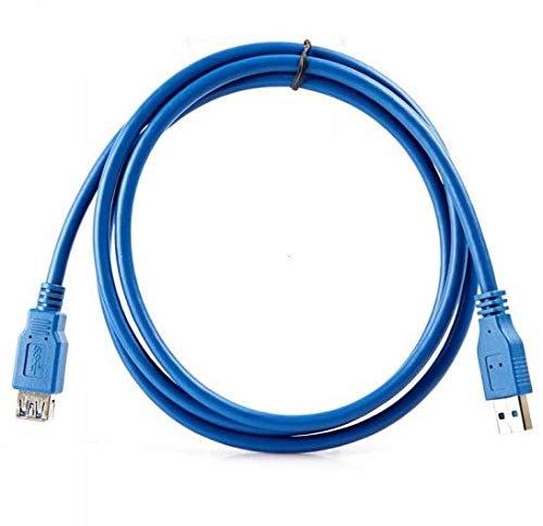 Huayang1.5m/5ft USB 3.0 A Male to Female Extension Data Sync Cable Cord 5Gbps [C1467 ]