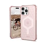 URBAN ARMOR GEAR UAG Designed for iPhone 15 Pro Max Case 6.7' Essential Armor Rose, Built-in Magnet Compatible with MagSafe Charging Rugged Military Grade Dropproof Protective Cover