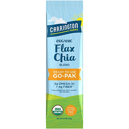 Carrington Farms Organic Flax Chia Paks, 12 Packets (Pack of 6), Packaging May Vary - Thumbnail 3