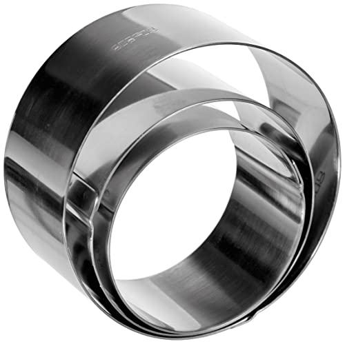 IBILI LOTE 3 Aros REDONDOS 7-8-10+PISADOR 7 CM,...