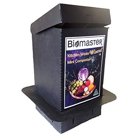 Kitchen Waste Wizard Mini Composter (100% Recycled Material, 10” Width x 18” Height) Cover