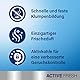 CATSAN Active Fresh – Katzenstreu aus Naturton mit Aktivkohle – Effektive Bindung von Geruch und Feuchtigkeit – 1 x 8 Liter