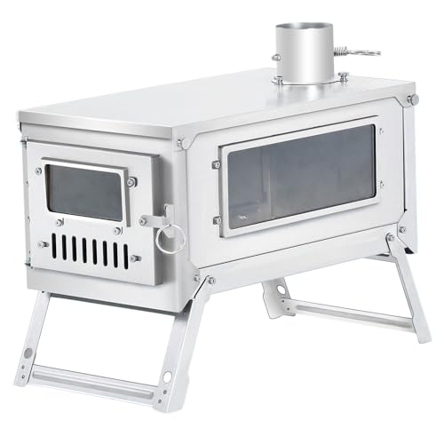 Soomloom Titanium Secondary Combustion Wood Stove 'Fiery...