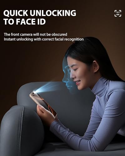 Image of PDDKISS 2 Pack Screen Protector for iPhone 16 Pro Max (2024) 6.9 inch Shatterproof Tempered Glass Edge Coverage