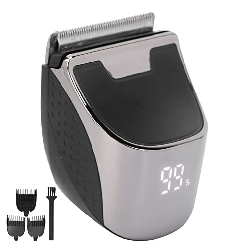 BONKZEBU Cortador de Pelo Eléctrico Profesional, Cómodo de Tocar, para Autocorte, Batería de Litio, Tiempo de Uso de 120 Minutos