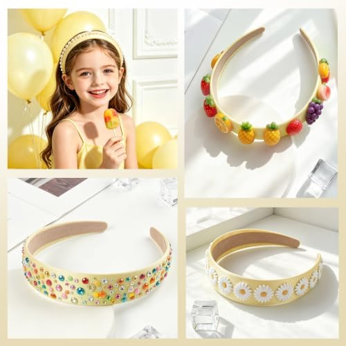 XIELIME Wide Headbands for Women Beige Hairband Silk Satin Headband - 5
