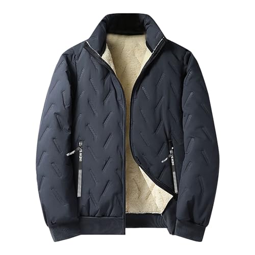 メンズ 冬 ダウンジャケット ジャンパー ブルゾン カジュアル アウター 長袖 暖かい バイク 防寒 中綿コート 軽量 防風 無地 通勤 ゆったり おしゃれ ボア付き 裏起毛 厚手 現場仕事 あったかい 釣り アウトドア 冬服