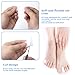 16pcs Silicone Anti-Friction Toe Protector, 4 Sizes Toe Sleeves Covers Soft Gel Tube Cushions Pads for Toes Protection Accessories