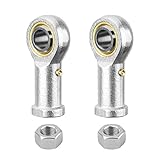 HiPicco PHSB10 Rod End Bearing 5/8 Inch Bore and 5/8-18 Right Hand Thread, Self-Lubricating Female Heim Joint Rod Ends,Includes Jam Nuts 2pcs