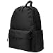 Vorspack Backpack School Backpack, Lightweight Basic School Bookbag Water Resistant for Boys & Girls - Black