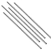 LTKJ 5pcs Stainless Steel 304 Round Solid Metal Bar Rod Dia 4mm Length 330mm for RC Model
