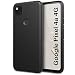 Produktbild DiMiK Schutzhülle für Google Pixel 4a (nicht für die 5G Version), kratzfest, ultradünn, dünn, weich, Silikon, matte Oberfläche, flexible TPU-Schutzhülle für Google Pixel 4a 5,81 Zoll  Schwarz