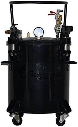 California Air Tools CAT-365C 5 gallon Pressure Pot For Casting, Black