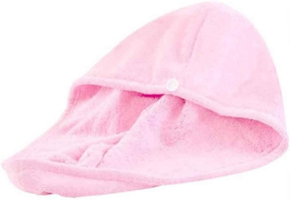 Microfiber Dry Hair Cap Super Absorbent Quick-Dry Hat Women Bath Bathroom Accessories Towel(White-Patch Five-Pointed star4)