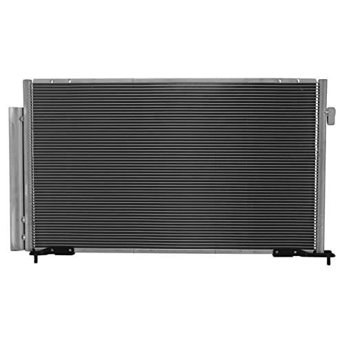 Image of TRQ A /C Condenser and Receiver Drier Assembly for 2 Door Coupe with 1.8L Engine Compatible with 2006-2011 Honda Civic Coupe 1.8L