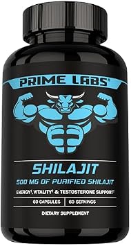 Prime Labs Tongkat Ali + Shilajit Capsules
