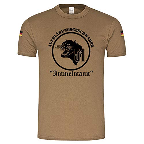 T-shirt Immelmann Wappen vert pour vos sorties outdoor de taille M