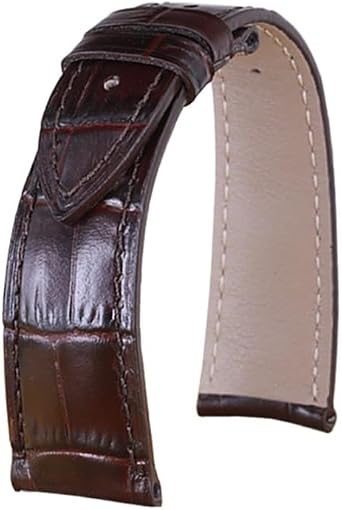 Hide Leather Watch Straps Black Dark Brown Watch Accessories Men Bands Fit For Frederique Constant Classic