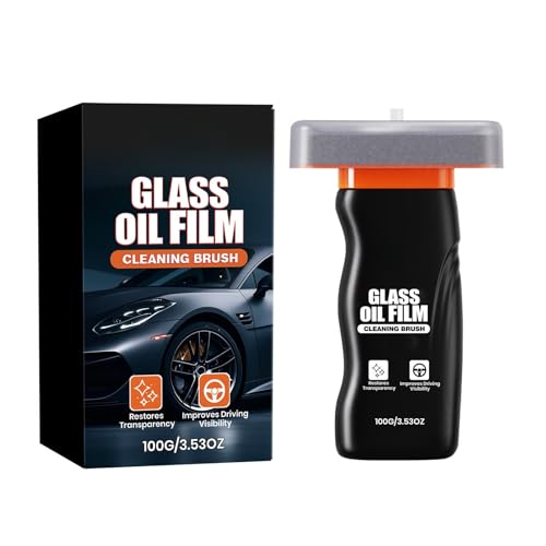 KSVNOTF Auto Glass Oil Film Cleaning Brush, Simple To Apply,