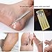 Stainless steel ingrown toenail pedicure knife set,professional foot skin scraper repair sharp blade kit for nail corn callus paronychia treatment. (3)