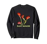 Lustiger Betriebsleiter Fleischfressende Pflanzen Flytrap Sweatshirt