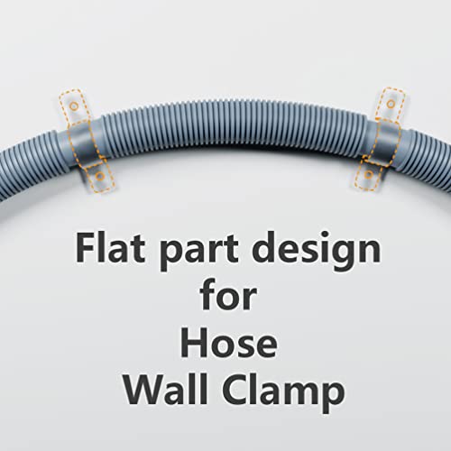 Marine Bilge Pump Hose 1-1/8 Inch Plumbing Kit, 6Ft Marine Bilge Pump Hose Installation Kit, 90 Degree Black Elbow Thru-Hull Scupper 1-1/8 Inch, 1-1/8 Inch Marine Bilge Pump Hose #TOP2