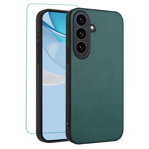 Coque Samsung S25 FE 5G silicone vert au design épuré