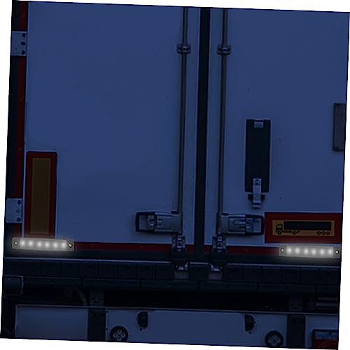 Yardwe 10 Peças Luzes De Caminhão Luz De Freio LED Barras De Luz LED Luz De Freio De Reboque Barra D