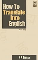 How To Translate Into English Anglo - Hindi 8177091085 Book Cover